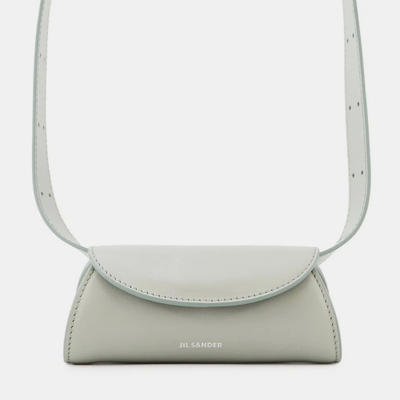 Jil Sander Cannolo Belt Bag Seafoam Leather Size Micro