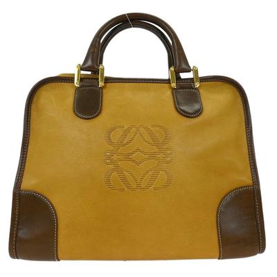 Loewe Beige Leather Handbag