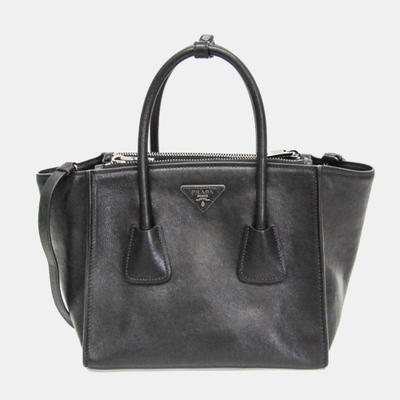 Prada Nero Leather Handbag