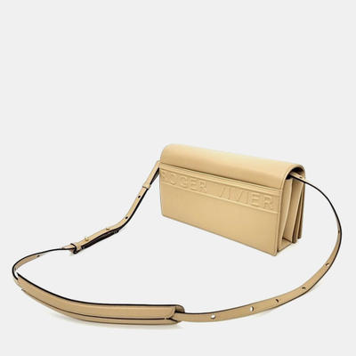 Roger Vivier Beige Leather shoulder bag