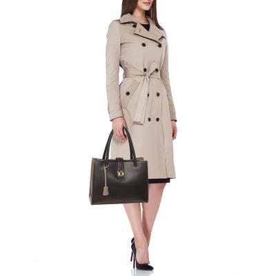 Salvatore Ferragamo Marlene Brown Leather Tote