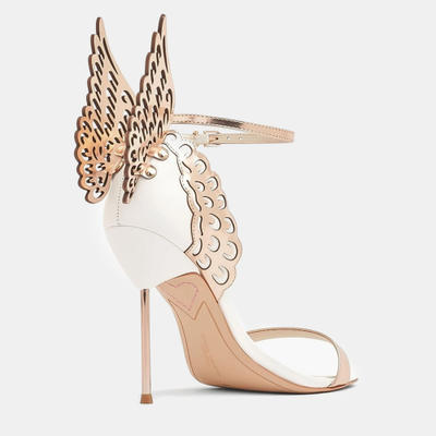 Sophia Webster Evangeline Gold Leather Sandal