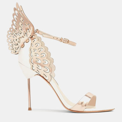 Sophia Webster Evangeline Gold Leather Sandal