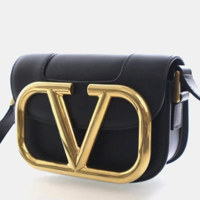 Valentino Small Calfskin Loco Shoulder Bag