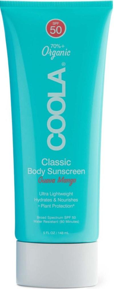 Classic Body Organic Sunscreen Lotion SPF 50 Guava Mango