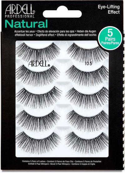 Lash Natural #105 5 Pair Multipack