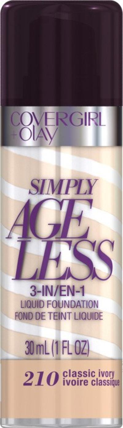 Simply Ageless + Olay Liquid Foundation - Classic Ivory