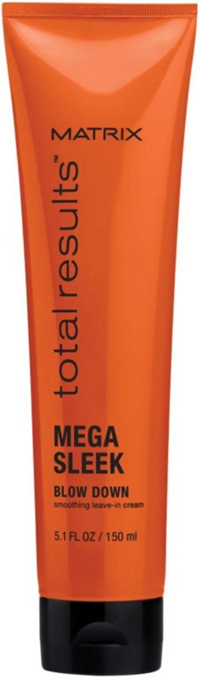 Total Results Mega Sleek Blow Down Smoothing Leave-In Cream