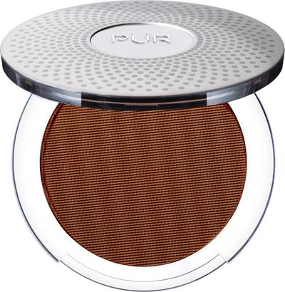 4-in-1 Pressed Mineral Powder Foundation SPF 15 - Chestnut DPN2 (dark brown skin w/ neutral undertones)
