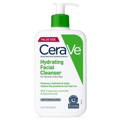 Hydrating Facial Cleanser for Normal to Dry Skin - 16oz
