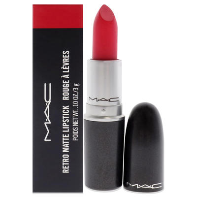 Macximal Silky Matte Lipstick - Relentlessly Red (bright pinkish coral)