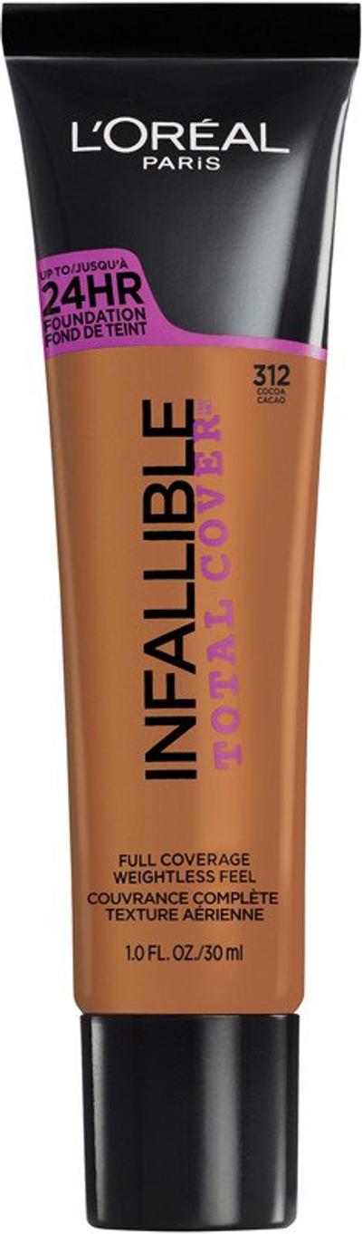 Infallible Total Cover Foundation - Cocoa (true brown)
