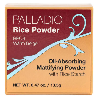 Rice Powder - Oil Absorbing Mattifying Powder - Warm Beige