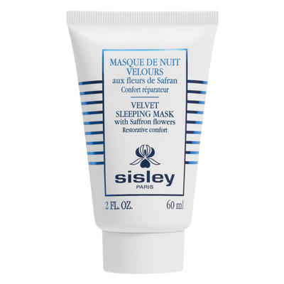 Velvet Sleeping Mask with Saffron Flowers