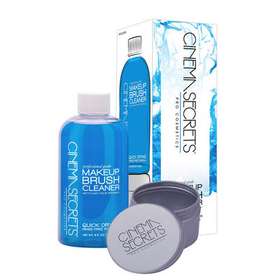 Makeup Brush Cleaner Pro Starter Kit - Original Blue Vanilla - 8oz