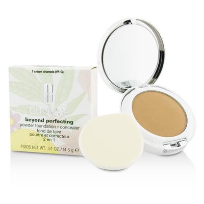 Beyond Perfecting Powder Foundation + Concealer - 07 Cream Chamois (Very Fair, Cool-Neutral Undertones)