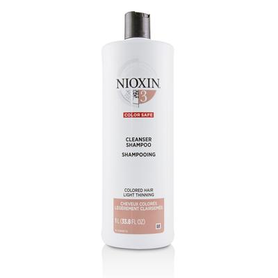 Cleanser Shampoo, System 3 (Color Treated Hair/Normal to Light Thinning) - 33.8oz