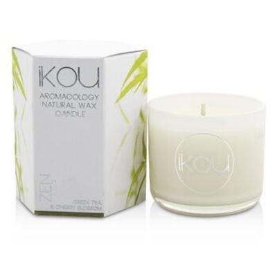 Essentials Aromatherapy Natural Wax Candle Glass - Zen (Green Tea & Cherry Blossom)