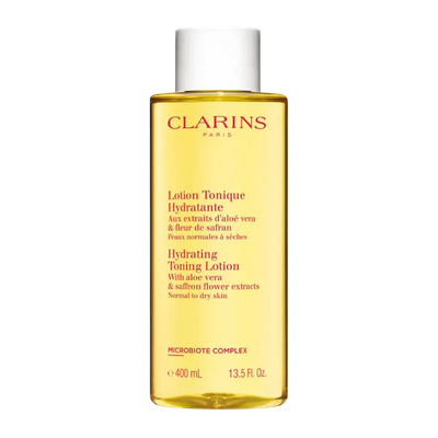 Hydrating Toning Lotion With Aloe Vera & Saffron Flower Extracts - Normal To Dry Skin - 13.5oz