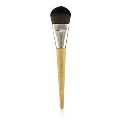 Flat Foundation Brush - Wood