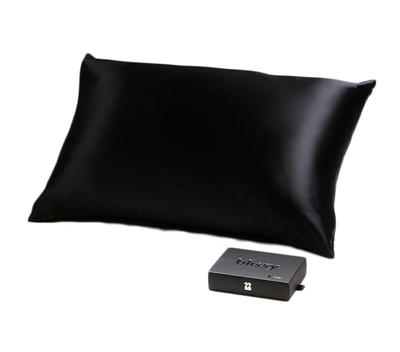 Silk Pillowcase - King - Black