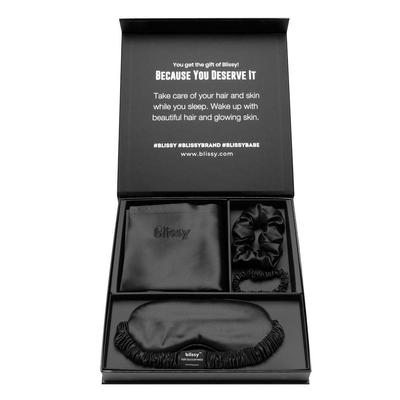 Blissy Dream Set - Queen - Black