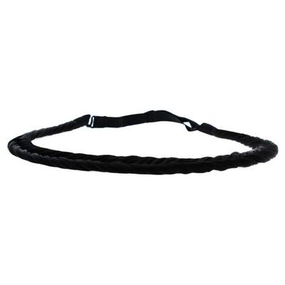 Pop Fishtail Braid Headband - R2 Ebony