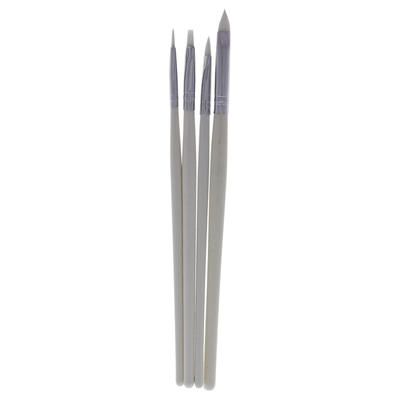Cuccio Pro - Nylon Nail Gel Brush Set - 1222
