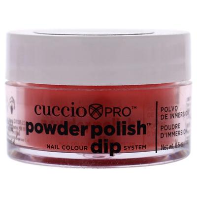 Cuccio Pro - Powder Polish Dip System - Red with Orange Undertones - cuccio-pro_05oz