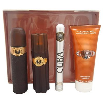 Cuba Gold Eau De Toilette - 4 Piece Gift Set