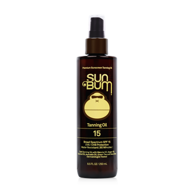 SPF 15 Sunscreen Tanning Oil