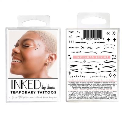 Temporary Tattoos Pack - Face Tats