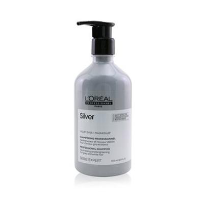 Professionnel Serie Expert - Silver Violet Dyes + Magnesium Neutralising And Brightening Shampoo - 16.9oz