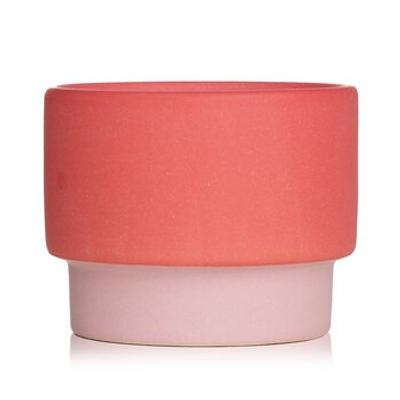 Color Block Ceramic Candle - Sparkling Grapefruit