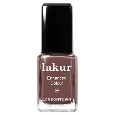 Lakur - Enhanced Colour Nail Polish - Natural Charm (creamy mauve purple shade)