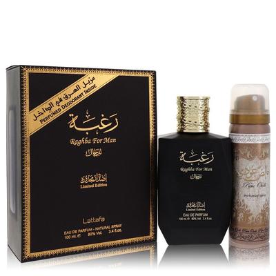 Lattafa Raghba for Man Gift Set for Men