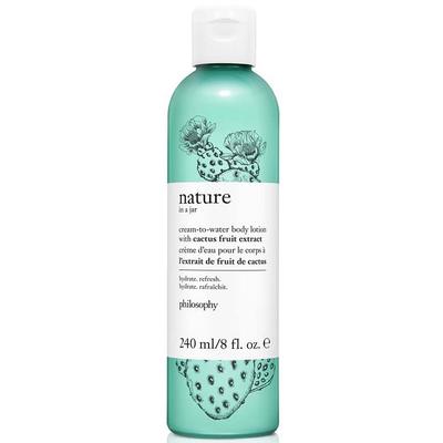 Nature In A Jar Cream-To-Water Body Lotion With Cactus Fruit Extract