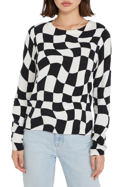 Printed Crewneck weater - S