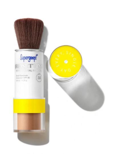 (Re)setting 100% Mineral Powder SPF 35 - Deep