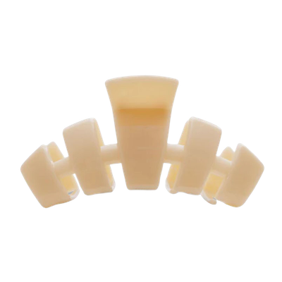 Large Hair Clip - Almond Beige Hair Clip