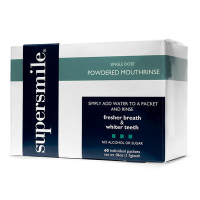 Single Dose Powdered Mouthrinse - 60x0.06oz