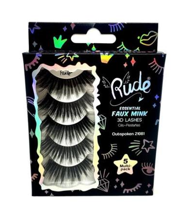 Essential Faux Mink 3d Lashes 5 Multi-pack - Outspoken