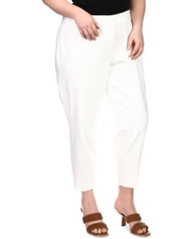 Cropped Pants In White