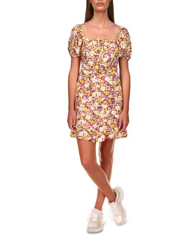 Floral-Print Fresh-Breeze Dress In Sunny Field - 12