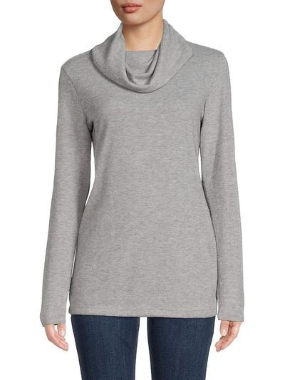 Women's Turtleneck Tunic - Grey - S
