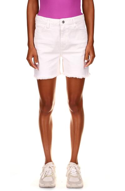 Sidewalk Jean Shorts In White