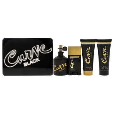 Curve Black Gift Set - 4pcs