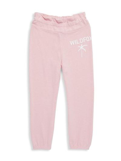 Girl's Logo Sweatpants - Carnation - XL(18)