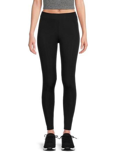 Cavalli Class Women's High Waist Logo Leggings - Black - L