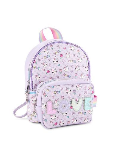 Girl's Gwen Love 2-piece Backpack & Pouch Set - Lavender